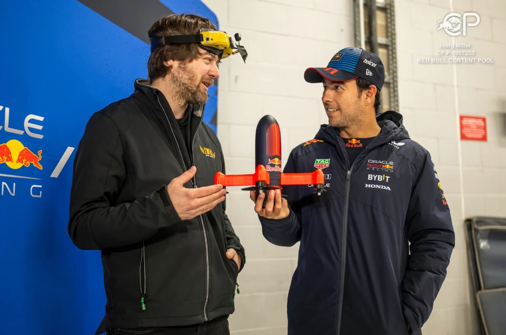 drone image ralph hogenbrik and sergio perez