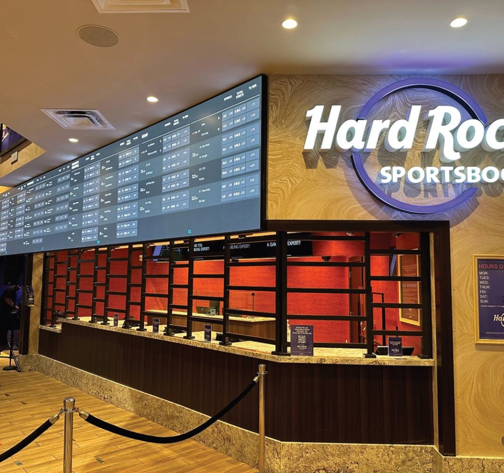 hard rock image interiror sports book