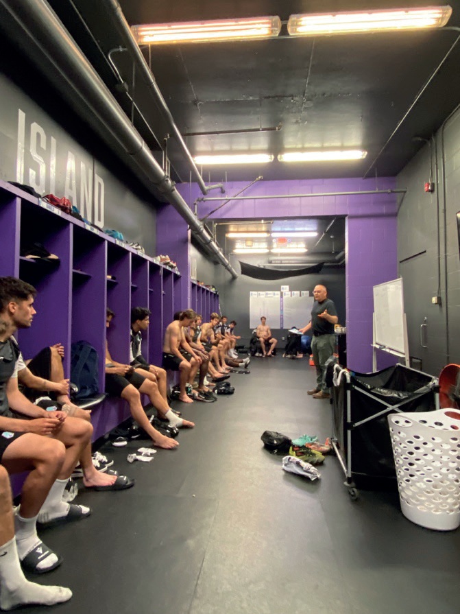 ibia education session delivered with pacific fc
